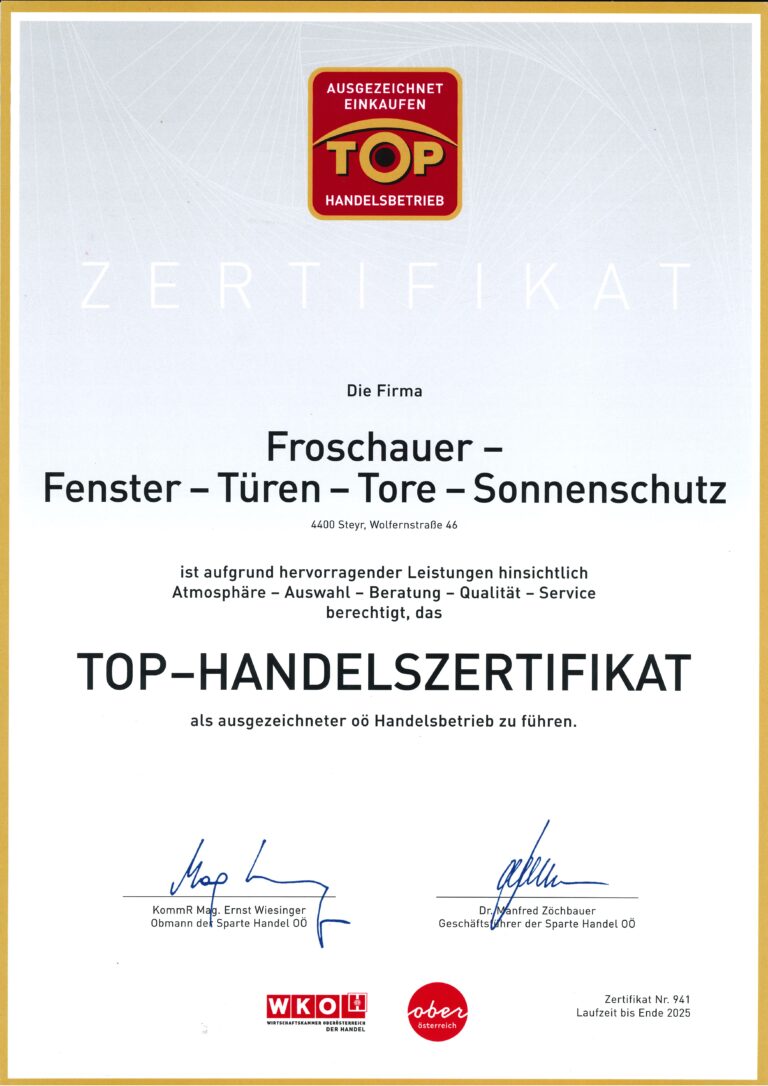 Tophandelszertifikat