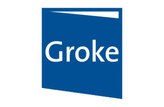 Groke Logo inkl. Weiterleitung zur Firmen Website